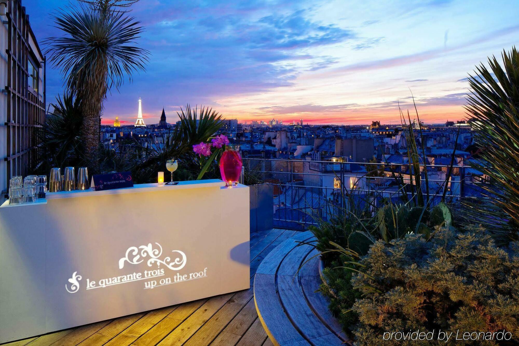Hotel Dame Des Arts Paris Restaurant photo